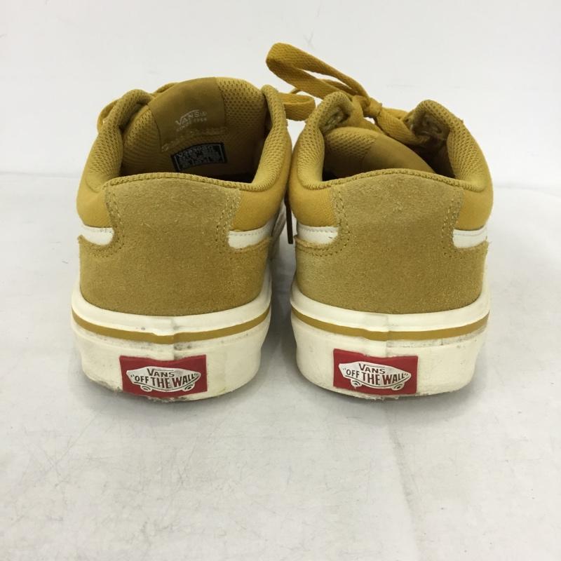 バンズ VANS スニーカー スニーカー V3830SC 軽量 FALKEN 23.5cm 23.5cm ロゴ、文字 マスタード / マスタード / レディース USED 古着 中古 10156878