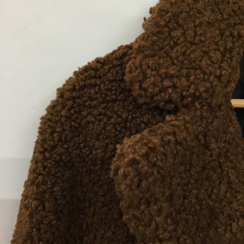 ザラ ZARA ジャケット、上着 ジャンパー、ブルゾン カジュアルジャケット アウター M 無地 茶 / ブラウン / brown レディース USED 古着 中古 10156879