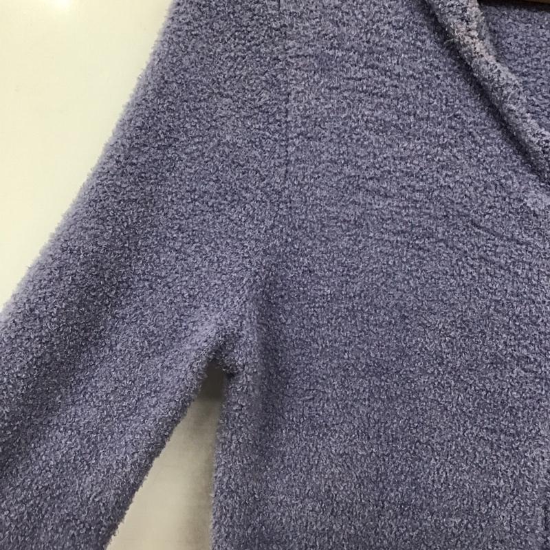 ジェラートピケ gelato pique パーカー 長袖 ジップアップパーカー 長袖パーカー ルームウェア FREE 無地 紫 / パープル / purple レディース USED 古着 中古 10156882