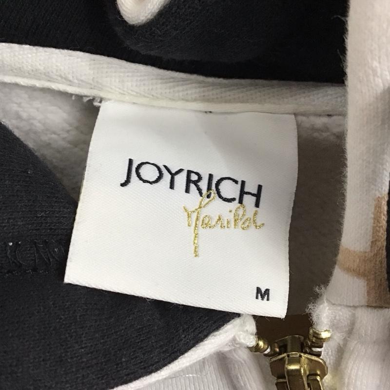 ジョイリッチ JOYRICH パーカー 長袖 ジップアップパーカー 長袖パーカー カジュアルジャケット M プリント 白 / ホワイト / white レディース USED 古着 中古 10156884