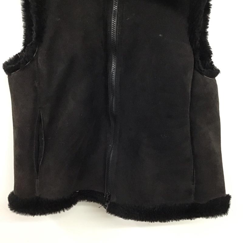 マイケルコース MICHAEL KORS ベスト ベスト ジップアップベスト ノースリーブカットソー アウター 4 無地 黒 / ブラック / black レディース USED 古着 中古 10156885