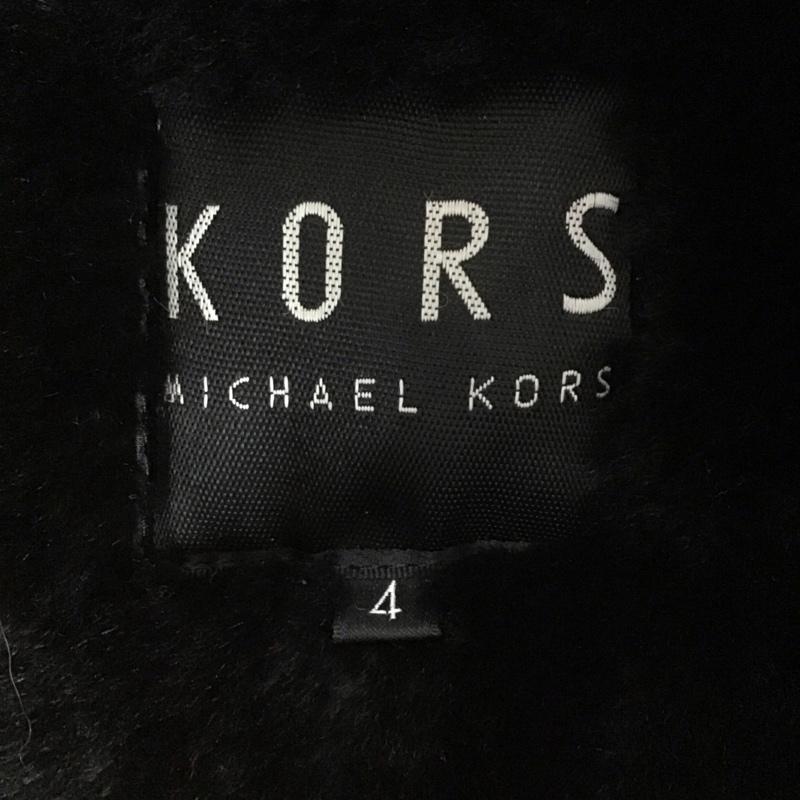 マイケルコース MICHAEL KORS ベスト ベスト ジップアップベスト ノースリーブカットソー アウター 4 無地 黒 / ブラック / black レディース USED 古着 中古 10156885
