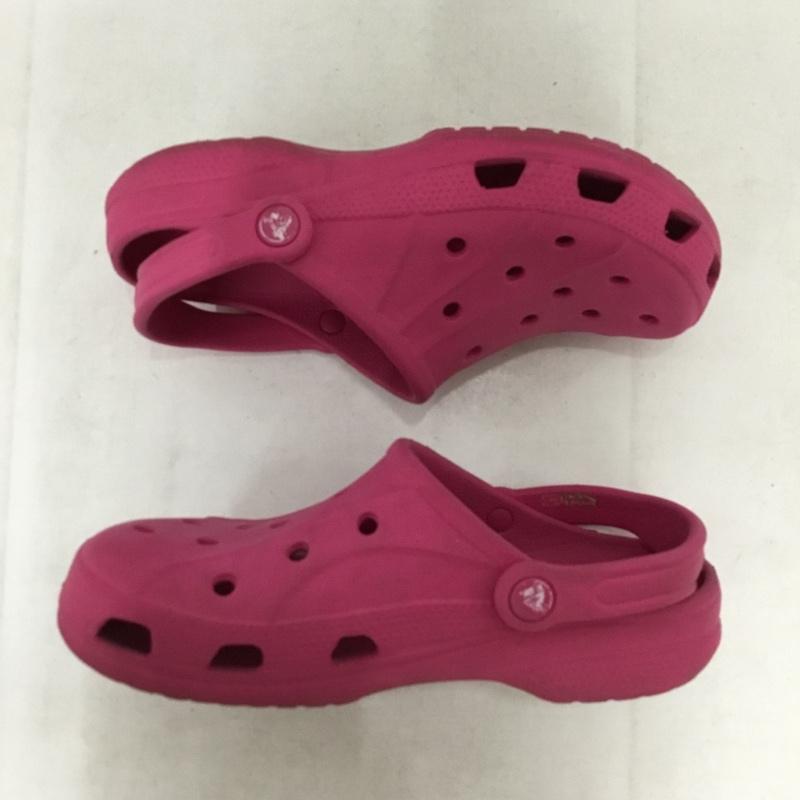 クロックス crocs サンダル サンダル 15907 クロッグ W7 無地 桃 / ピンク / pink レディース USED 古着 中古 10156886