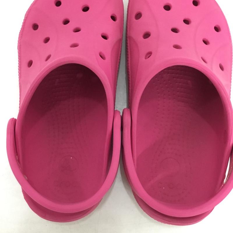 クロックス crocs サンダル サンダル 15907 クロッグ W7 無地 桃 / ピンク / pink レディース USED 古着 中古 10156886