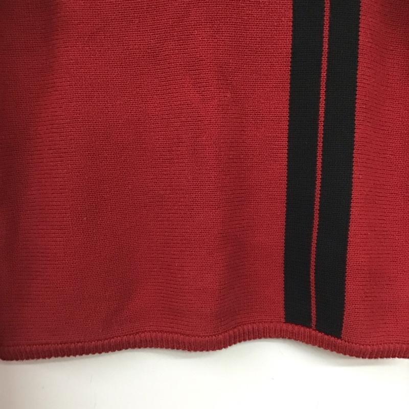 ポロジーンズ Polo Jeans Co. ニット、セーター 長袖 長袖ニットカットソー セーター S ロゴ、文字 赤 / レッド / red レディース USED 古着 中古 10156887