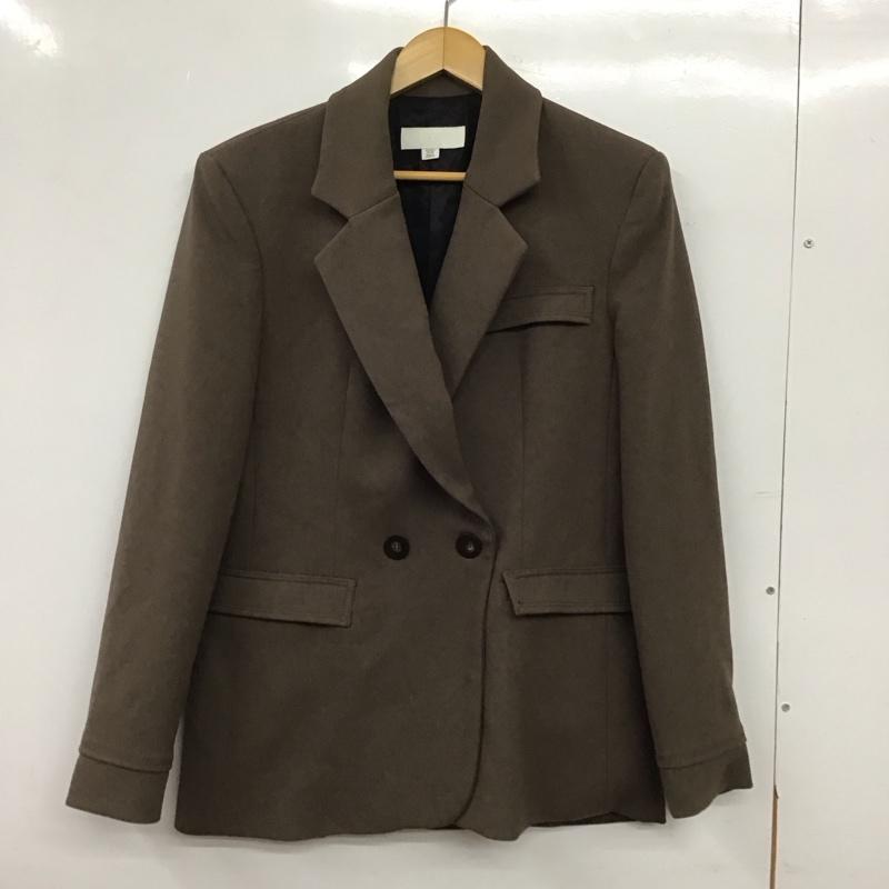 ザラ ZARA ジャケット、上着 ジャケット、ブレザー カジュアルジャケット アウター カラージャケット S 無地 茶 / ブラウン / brown レディース USED 古着 中古 10156889
