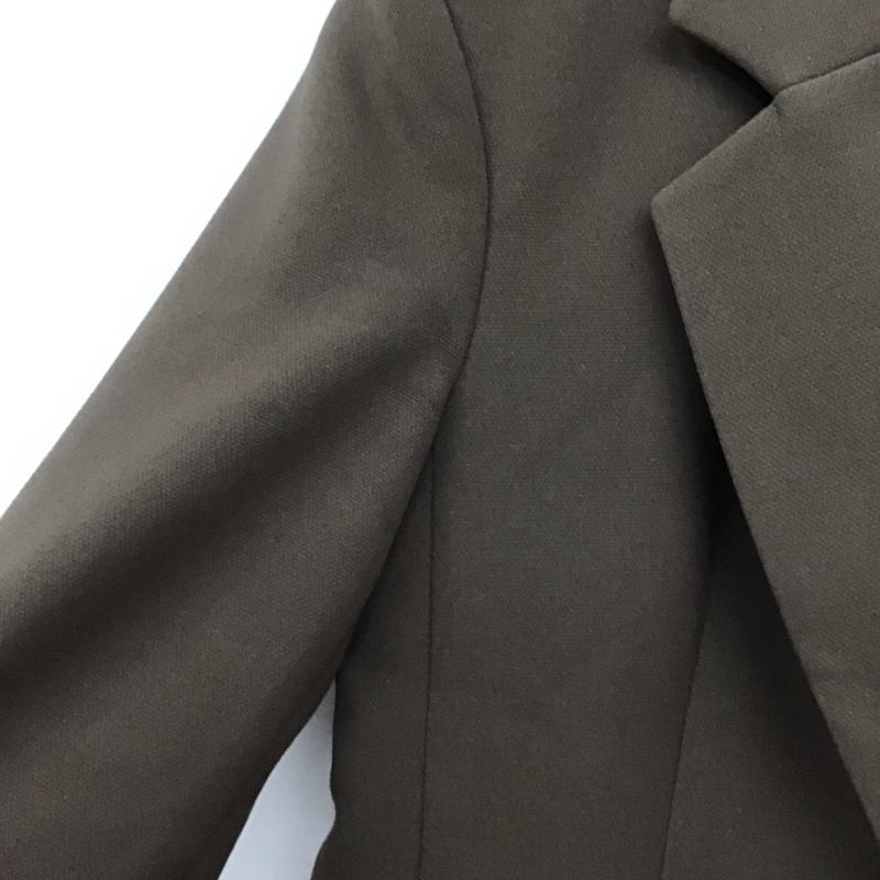 ザラ ZARA ジャケット、上着 ジャケット、ブレザー カジュアルジャケット アウター カラージャケット S 無地 茶 / ブラウン / brown レディース USED 古着 中古 10156889