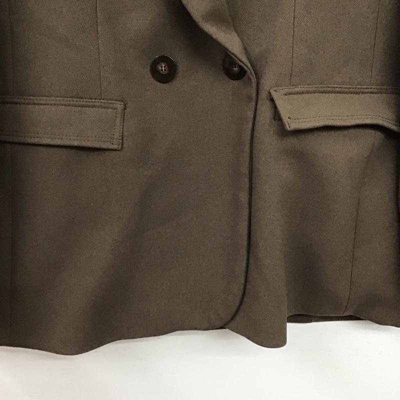 ザラ ZARA ジャケット、上着 ジャケット、ブレザー カジュアルジャケット アウター カラージャケット S 無地 茶 / ブラウン / brown レディース USED 古着 中古 10156889