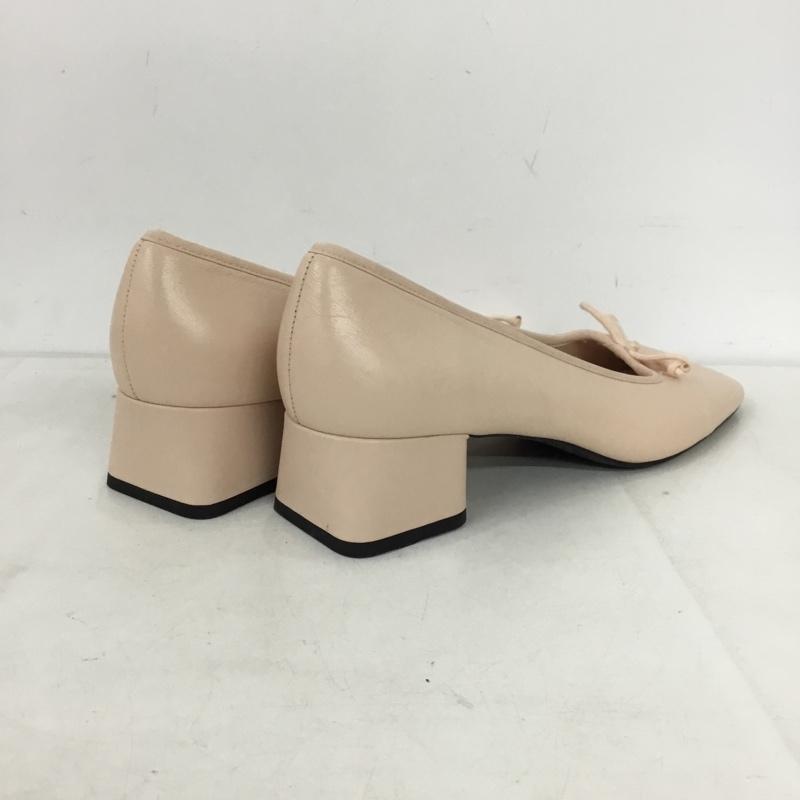 ザラ ZARA パンプス パンプス 1517 110 098 ヒール スクエアトゥ 37 無地 桃 / ピンク / pink レディース USED 古着 中古 10156892