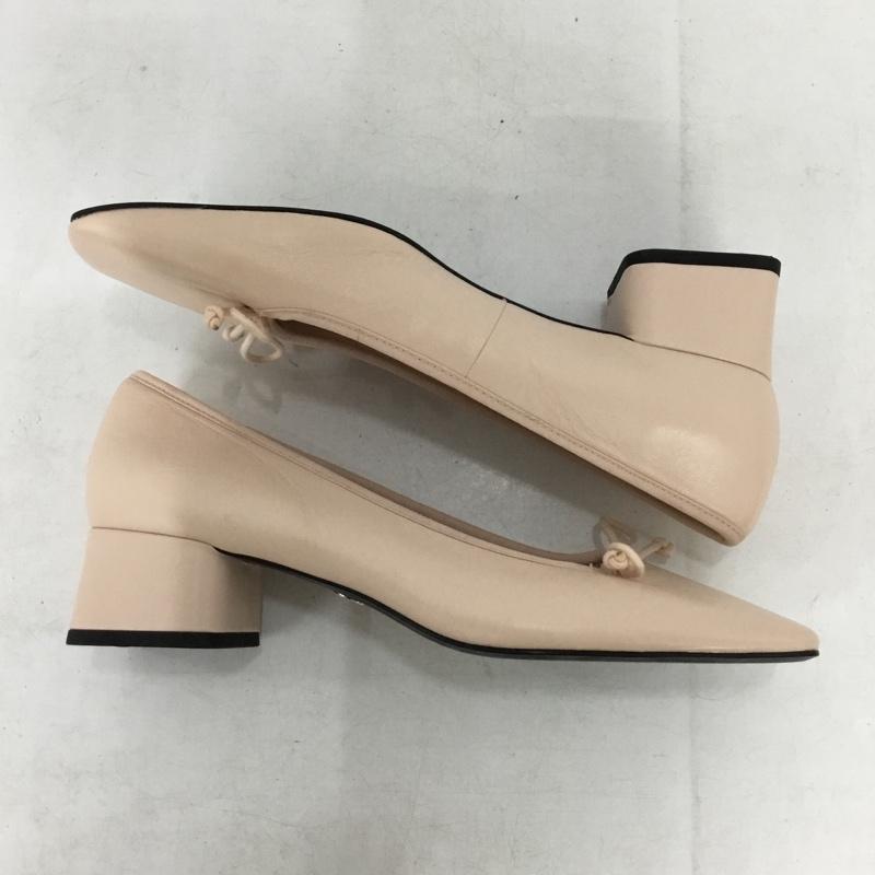 ザラ ZARA パンプス パンプス 1517 110 098 ヒール スクエアトゥ 37 無地 桃 / ピンク / pink レディース USED 古着 中古 10156892