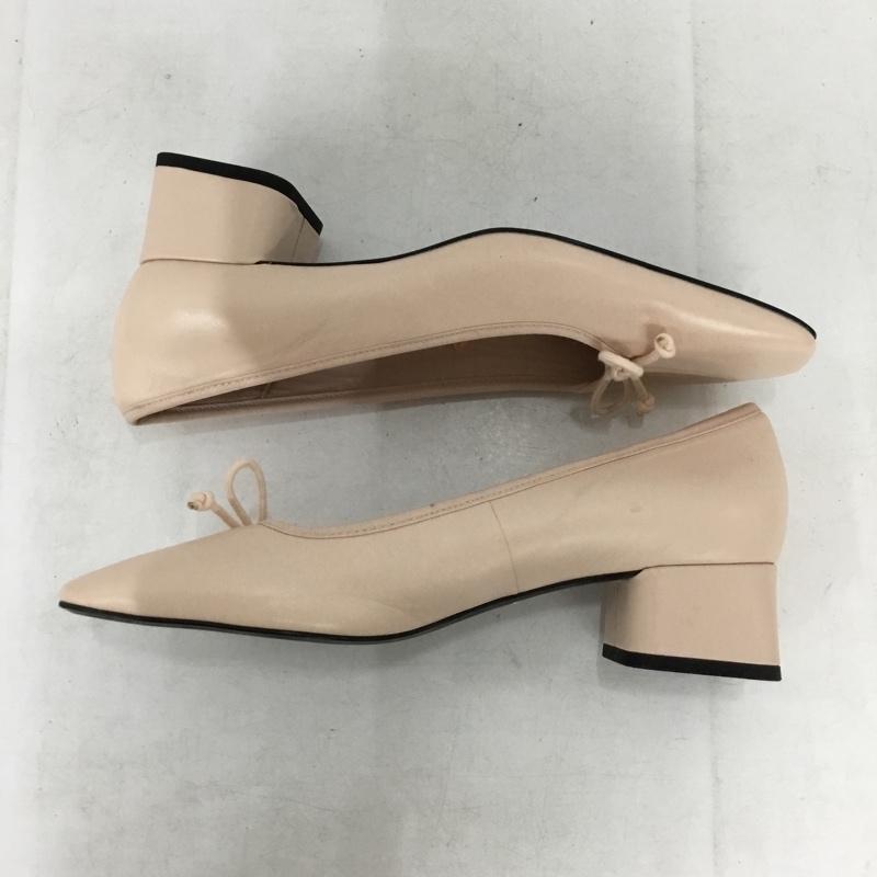 ザラ ZARA パンプス パンプス 1517 110 098 ヒール スクエアトゥ 37 無地 桃 / ピンク / pink レディース USED 古着 中古 10156892