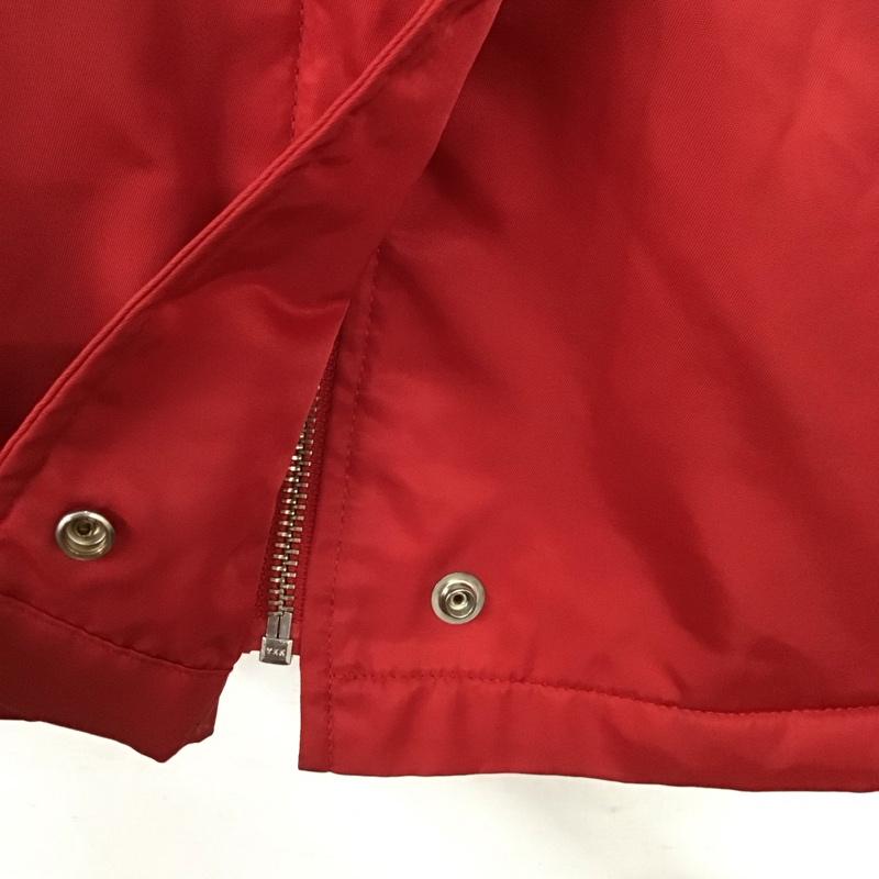 ポロジーンズ Polo Jeans Co. ジャケット、上着 ジャンパー、ブルゾン ジップアップジャケット ナイロンジャケット アウター S ロゴ、文字 赤 / レッド / red レディース USED 古着 中古 10156895