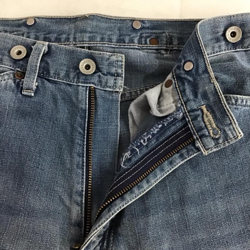 リーバイストラウスアンドコー Levi Strauss & co. パンツ デニム、ジーンズ デニムパンツ ワイドパンツ カジュアルパンツ 30インチ 無地 インディゴ / インディゴ / Indigo メンズ USED 古着 中古 10156900