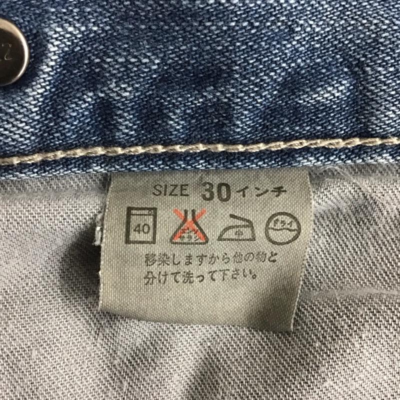 リーバイストラウスアンドコー Levi Strauss & co. パンツ デニム、ジーンズ デニムパンツ ワイドパンツ カジュアルパンツ 30インチ 無地 インディゴ / インディゴ / Indigo メンズ USED 古着 中古 10156900