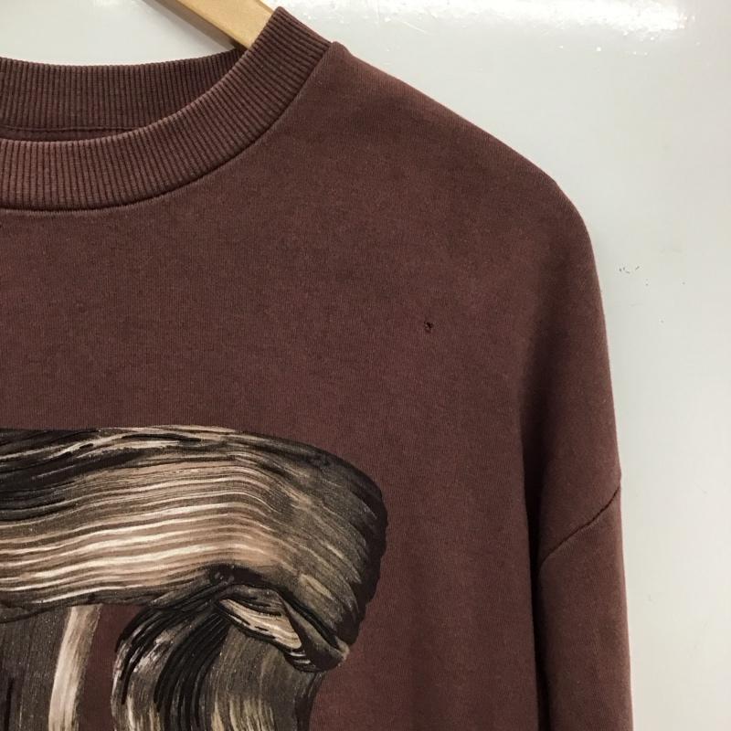 ザラ ZARA トレーナー 長袖 長袖トレーナー スウェット クルーネック プルオーバー M プリント マルチカラー / マルチカラー / multicolor メンズ USED 古着 中古 10156901