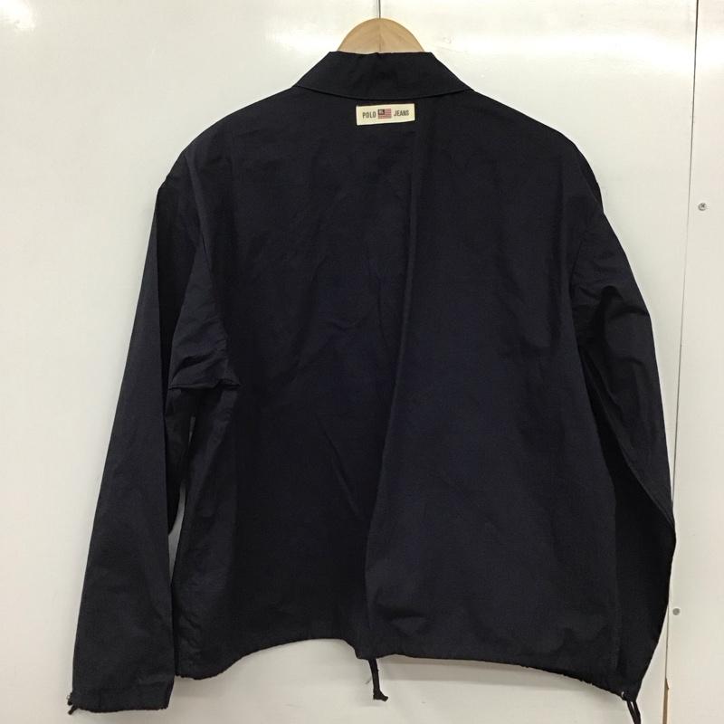ポロジーンズカンパニー POLOJEANSCO. ジャケット、上着 ジャンパー、ブルゾン カジュアルジャケット プルオーバージャケット アウター S 無地 紺 / ネイビー / navy メンズ USED 古着 中古 10156902