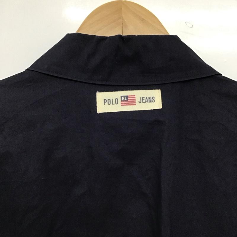 ポロジーンズカンパニー POLOJEANSCO. ジャケット、上着 ジャンパー、ブルゾン カジュアルジャケット プルオーバージャケット アウター S 無地 紺 / ネイビー / navy メンズ USED 古着 中古 10156902