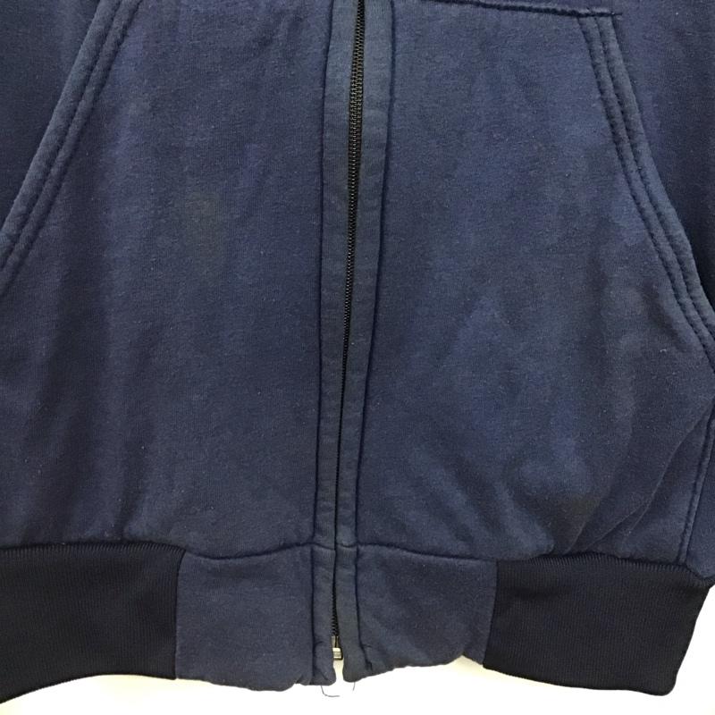 カーハート Carhartt パーカー 長袖 ジップアップパーカー 長袖パーカー カジュアルジャケット S 無地 紺 / ネイビー / navy メンズ USED 古着 中古 10156904