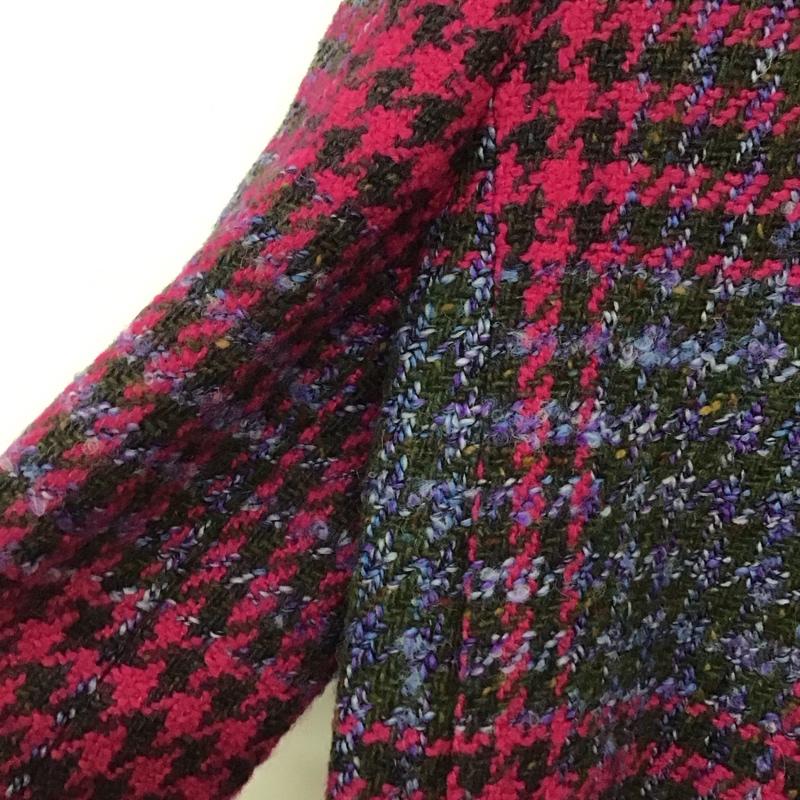 バーバリーズ BURBERRYS ジャケット、上着 ジャケット、ブレザー ジップアップジャケット アウター カラージャケット 2 チェック マルチカラー / マルチカラー / multicolor レディース USED 古着 中古 10156906