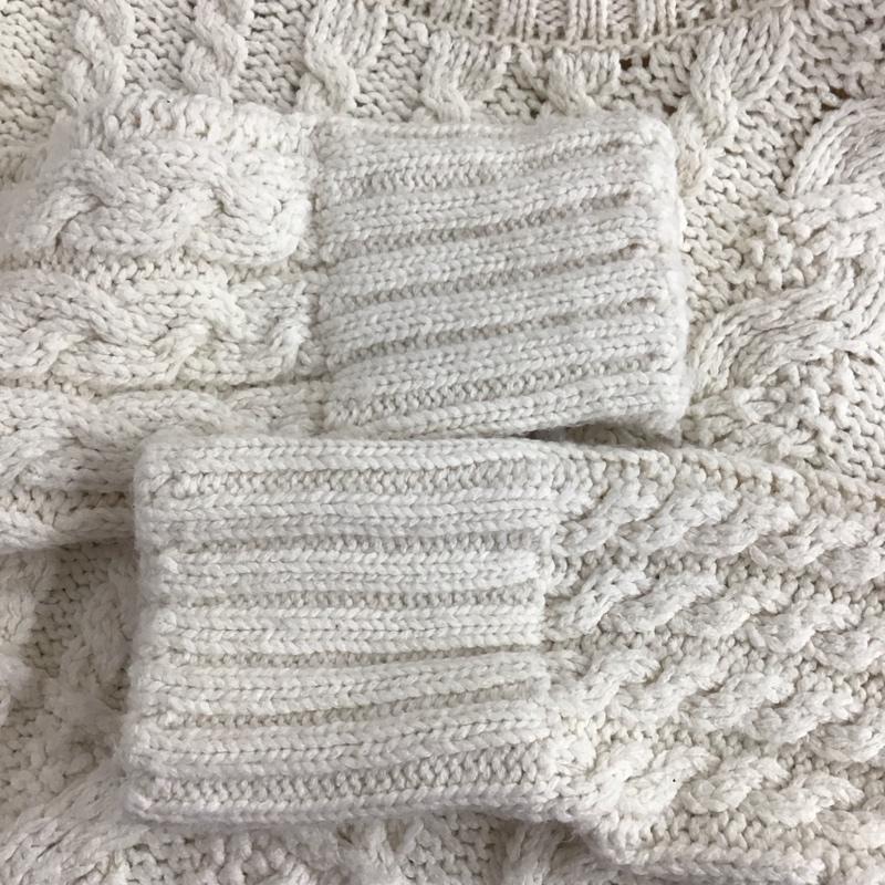 ザラ ZARA ニット、セーター 長袖 長袖ニットカットソー タートルネック セーター S  アイボリー / アイボリー / レディース USED 古着 中古 10156909