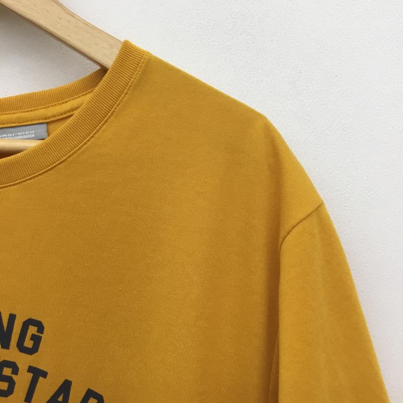 コロンビア Columbia Tシャツ 半袖 Columbia CAMP 半袖 Tシャツ イエロー XL ロゴ、文字 黄 / イエロー / yellow メンズ USED 古着 中古 10156914