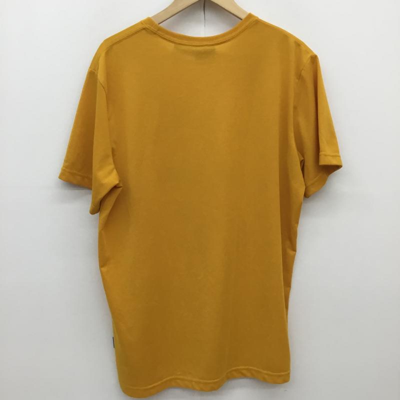コロンビア Columbia Tシャツ 半袖 Columbia CAMP 半袖 Tシャツ イエロー XL ロゴ、文字 黄 / イエロー / yellow メンズ USED 古着 中古 10156914