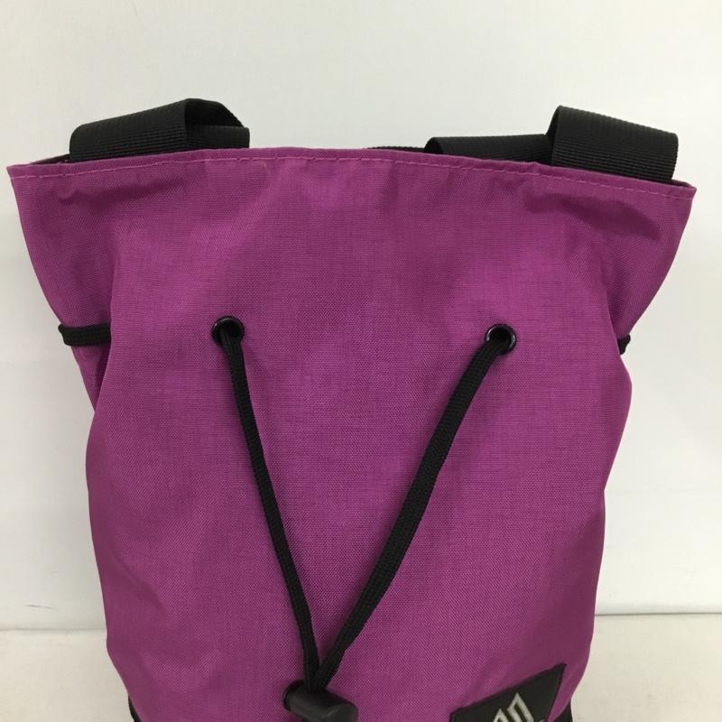 グレゴリー GREGORY ハンドバッグ ハンドバッグ フリークスストア 別注ランタンバッグ ロゴ、文字 紫 / パープル / purple X 黒 / ブラック / black メンズ USED 古着 中古 10156919