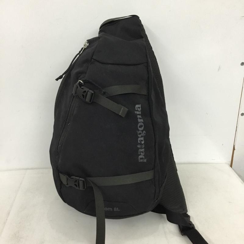 パタゴニア patagonia ボディバッグ ボディバッグ アトム スリングバッグ Atom8L ロゴ、文字 黒 / ブラック / black メンズ USED 古着 中古 10156920