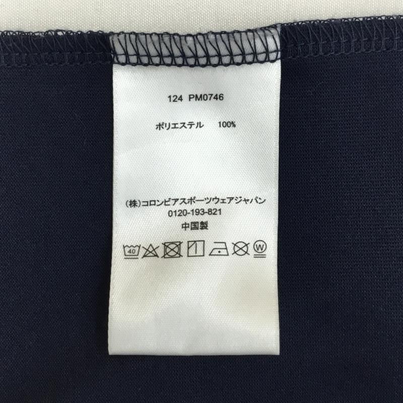 コロンビア Columbia カットソー 半袖 Columbia アーバン ハイク 半袖 カットソー PM0746 S ロゴ、文字 紺 / ネイビー / navy メンズ USED 古着 中古 10156921