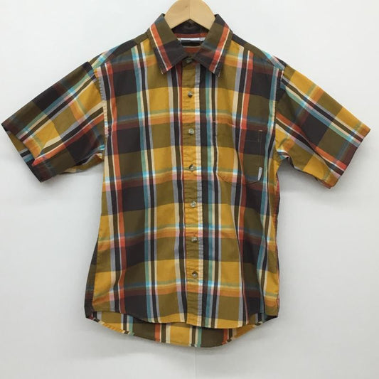 コロンビア Columbia シャツ、ブラウス 半袖 Columbia ブッシュウィックメドウズ 半袖 Tシャツ PM7834 XS チェック マルチカラー / マルチカラー / multicolor メンズ USED 古着 中古 10156922