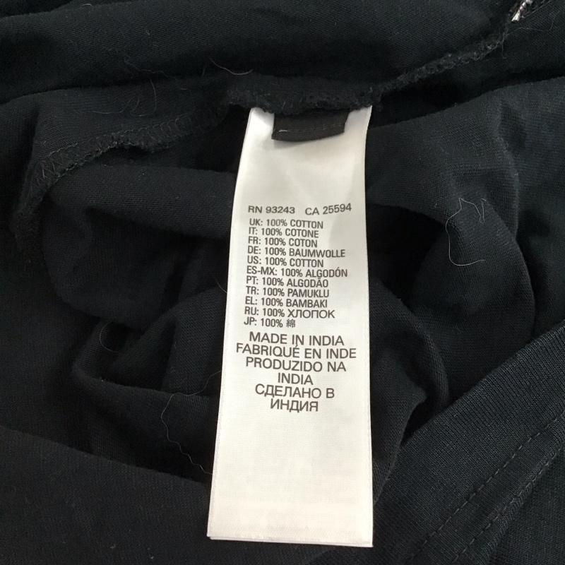 ディーゼル DIESEL カットソー 長袖 長袖カットソー クルーネックカットソー プリントカットソー M プリント 黒 / ブラック / black メンズ USED 古着 中古 10156929