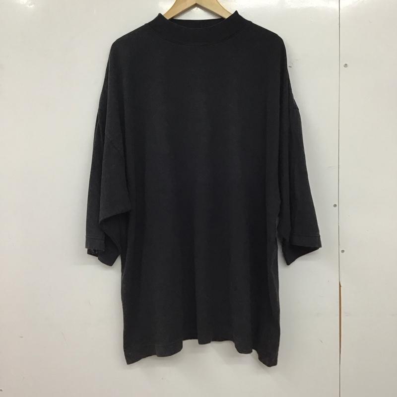 ギャップ GAP Tシャツ 半袖 半袖カットソー 無地Tシャツ クルーネックカットソー M 無地 ダークグレー / ダークグレー / メンズ USED 古着 中古 10156930