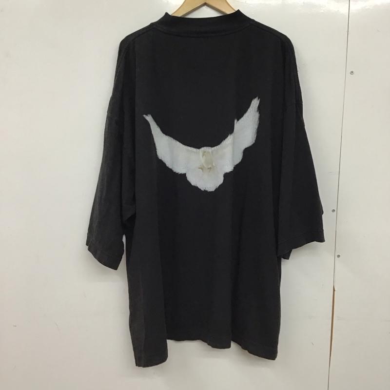 ギャップ GAP Tシャツ 半袖 半袖カットソー 無地Tシャツ クルーネックカットソー M 無地 ダークグレー / ダークグレー / メンズ USED 古着 中古 10156930