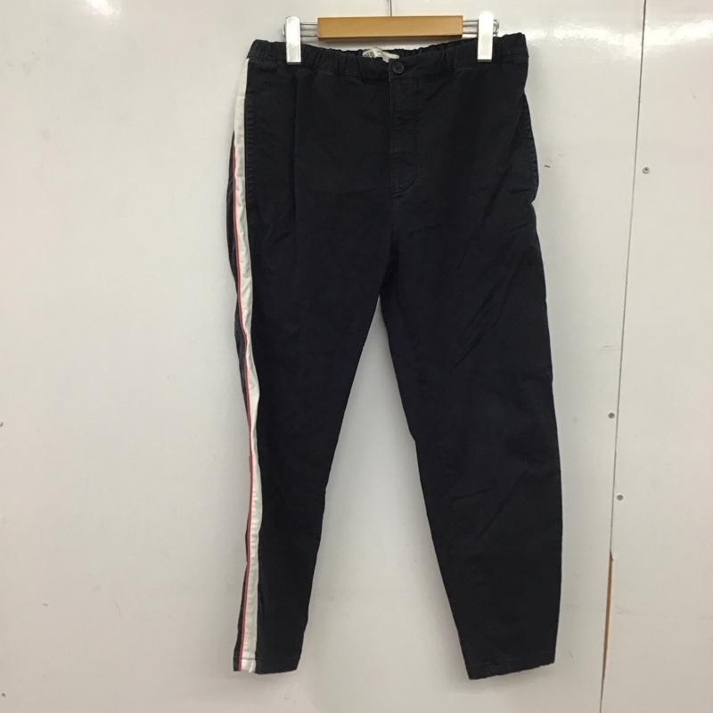 ザラ ZARA パンツ ワークパンツ、ペインターパンツ スリムパンツ ストレッチパンツ カジュアルパンツ M 無地 紺 / ネイビー / navy メンズ USED 古着 中古 10156932