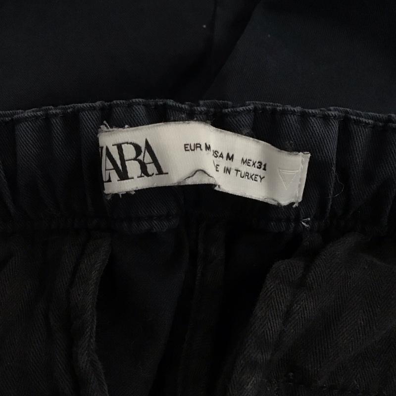 ザラ ZARA パンツ ワークパンツ、ペインターパンツ スリムパンツ ストレッチパンツ カジュアルパンツ M 無地 紺 / ネイビー / navy メンズ USED 古着 中古 10156932