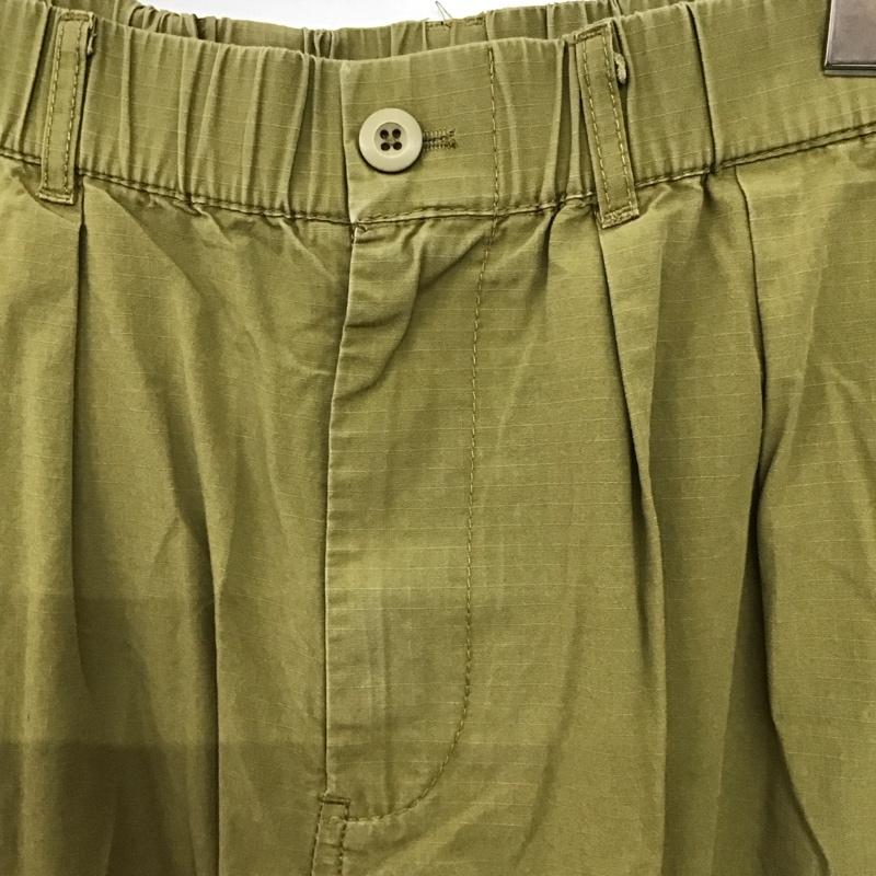 ザラ ZARA パンツ ワークパンツ、ペインターパンツ カーゴパンツ ミリタリーパンツ ワイドパンツ S 無地 カーキ / カーキ / khaki メンズ USED 古着 中古 10156933