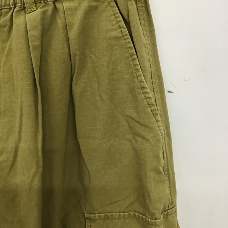 ザラ ZARA パンツ ワークパンツ、ペインターパンツ カーゴパンツ ミリタリーパンツ ワイドパンツ S 無地 カーキ / カーキ / khaki メンズ USED 古着 中古 10156933