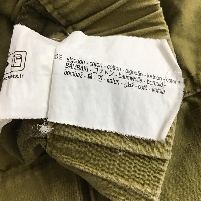 ザラ ZARA パンツ ワークパンツ、ペインターパンツ カーゴパンツ ミリタリーパンツ ワイドパンツ S 無地 カーキ / カーキ / khaki メンズ USED 古着 中古 10156933