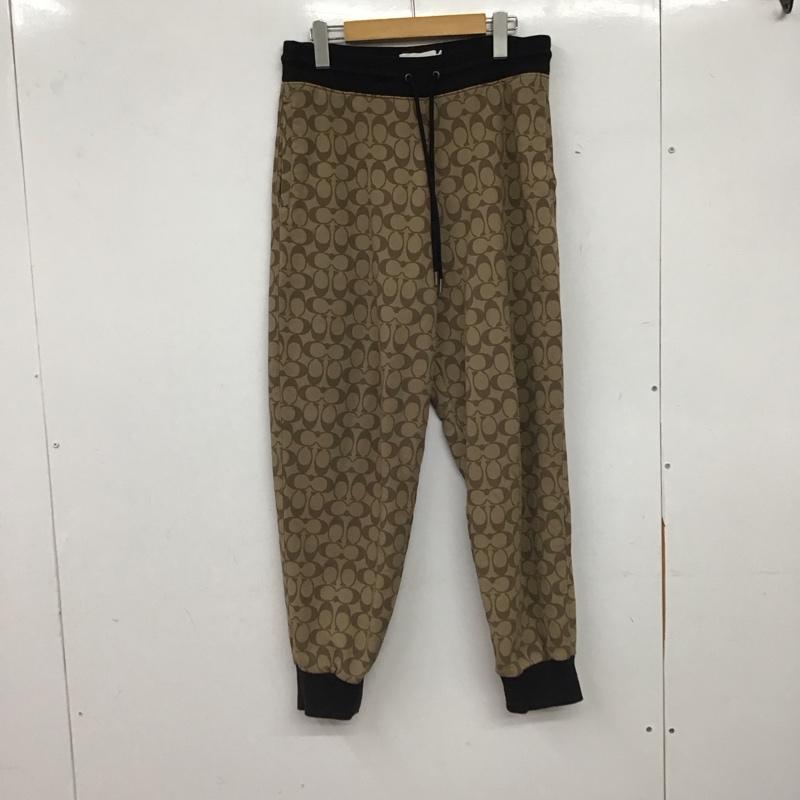 コーチ COACH パンツ ワークパンツ、ペインターパンツ ジャージパンツ ワイドパンツ カジュアルパンツ M プリント ベージュ / ベージュ / beige メンズ USED 古着 中古 10156934