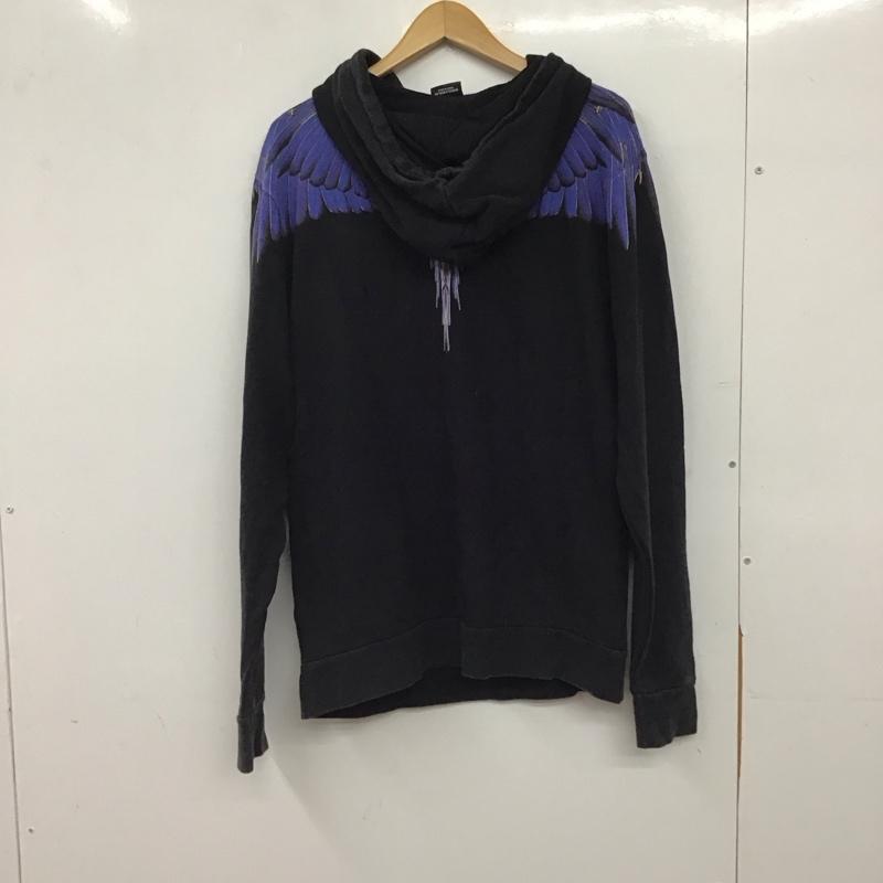 マルセロ・バーロン MARCELO BURLON パーカー 長袖 長袖パーカー プルオーバーパーカー スウェット M プリント ダークグレー / ダークグレー / メンズ USED 古着 中古 10156936