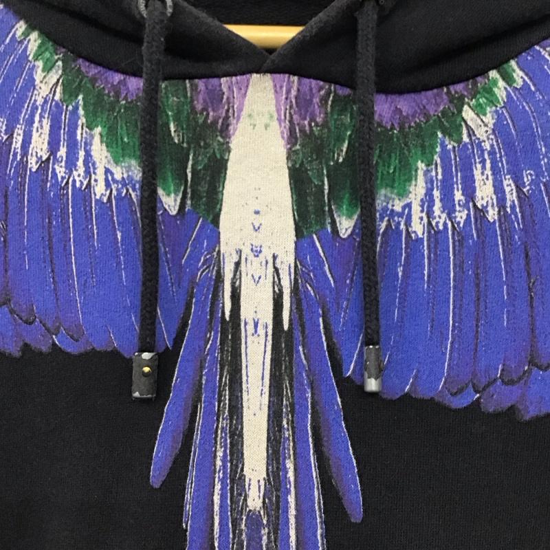 マルセロ・バーロン MARCELO BURLON パーカー 長袖 長袖パーカー プルオーバーパーカー スウェット M プリント ダークグレー / ダークグレー / メンズ USED 古着 中古 10156936