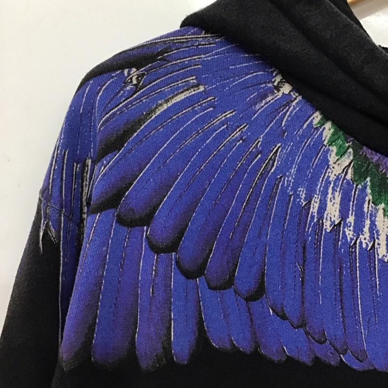 マルセロ・バーロン MARCELO BURLON パーカー 長袖 長袖パーカー プルオーバーパーカー スウェット M プリント ダークグレー / ダークグレー / メンズ USED 古着 中古 10156936