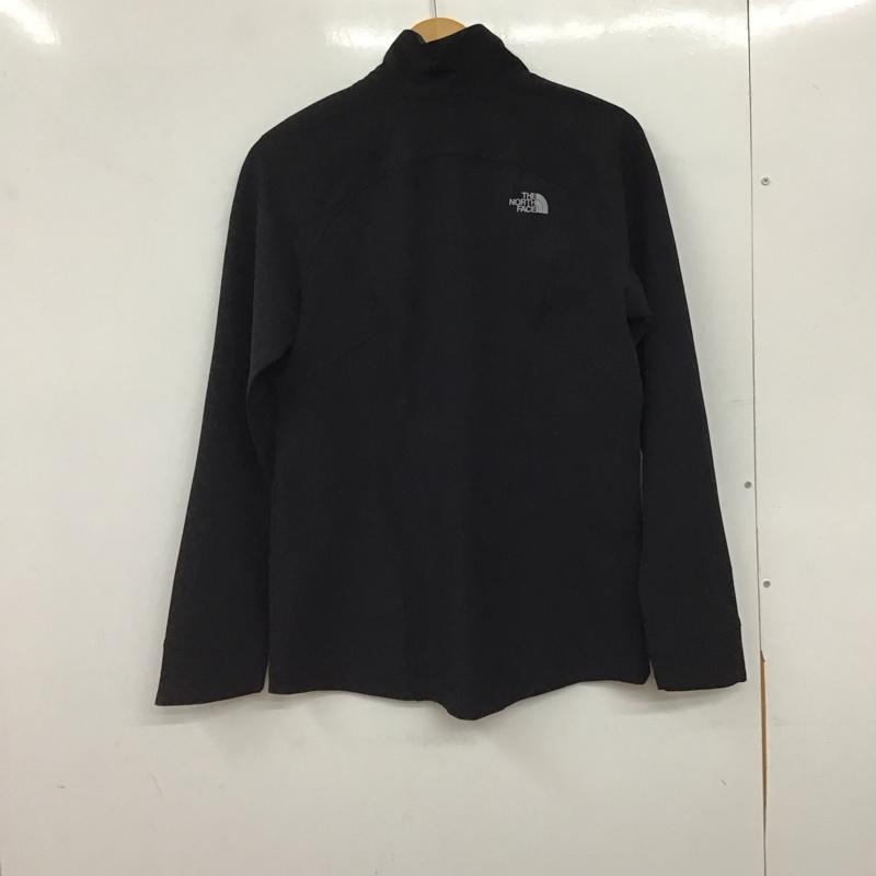 ザノースフェイス THE NORTH FACE ジャケット、上着 ジャンパー、ブルゾン ジップアップジャケット アウター スタンドカラー M プリント 黒 / ブラック / black メンズ USED 古着 中古 10156937