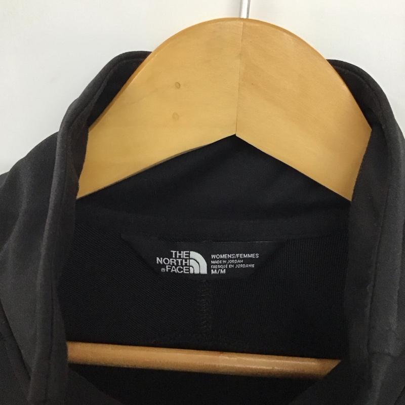 ザノースフェイス THE NORTH FACE ジャケット、上着 ジャンパー、ブルゾン ジップアップジャケット アウター スタンドカラー M プリント 黒 / ブラック / black メンズ USED 古着 中古 10156937