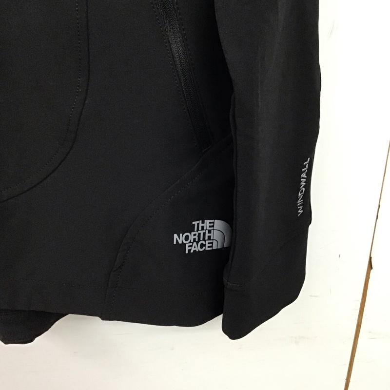 ザノースフェイス THE NORTH FACE ジャケット、上着 ジャンパー、ブルゾン ジップアップジャケット アウター スタンドカラー M プリント 黒 / ブラック / black メンズ USED 古着 中古 10156937