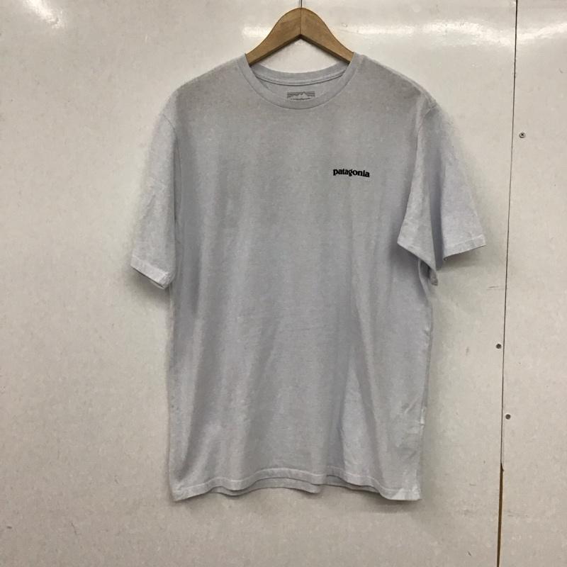 パタゴニア patagonia Tシャツ 半袖 半袖カットソー プリントTシャツ クルーネックカットソー M ロゴ、文字 白 / ホワイト / white メンズ USED 古着 中古 10156939