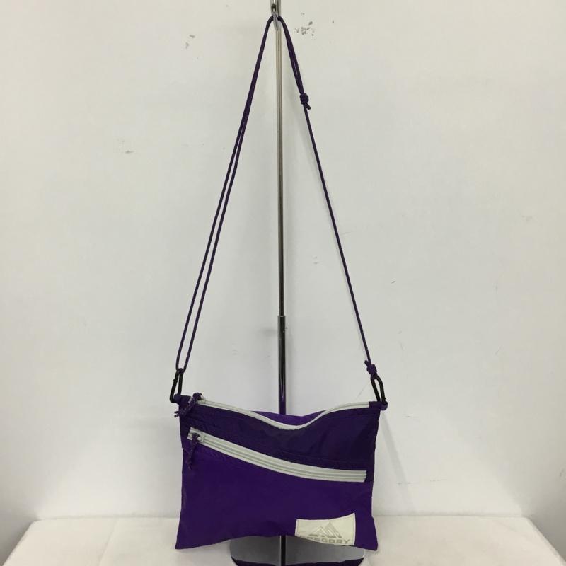 グレゴリー GREGORY ショルダーバッグ ショルダーバッグ サコッシュ ロゴ、文字 紫 / パープル / purple メンズ USED 古着 中古 10156940