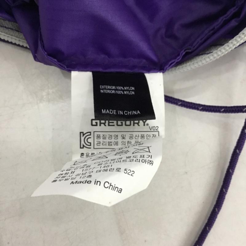 グレゴリー GREGORY ショルダーバッグ ショルダーバッグ サコッシュ ロゴ、文字 紫 / パープル / purple メンズ USED 古着 中古 10156940