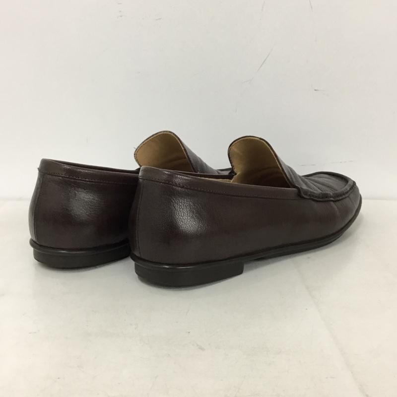 プラダ PRADA ローファー ローファー 0537 レザー 5 箱有 無地 茶 / ブラウン / brown レディース USED 古着 中古 10156944