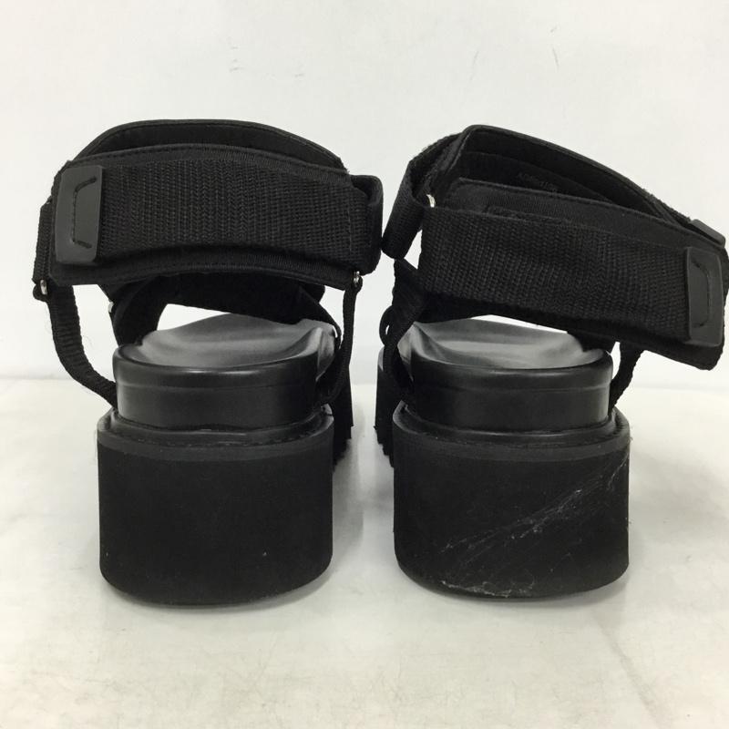アドラー ADRER サンダル サンダル ADRsd196 シャークハイソールスポーティサンダル 箱有 M 無地 黒 / ブラック / black メンズ USED 古着 中古 10156947